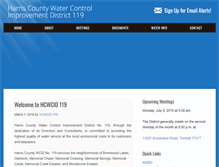 Tablet Screenshot of hcwcid119.com